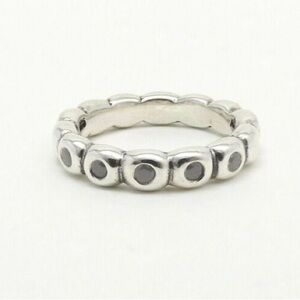 Pandora Black Ice Retired Ring  Size 7.5